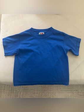 Boxy royal Blue Short Sleeve Tshirt 3t